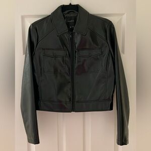 Dynamite Black Leather Jacket